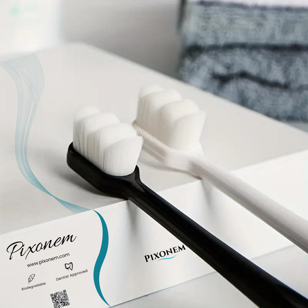 2x Pixonem™ Ultra Soft Toothbrush